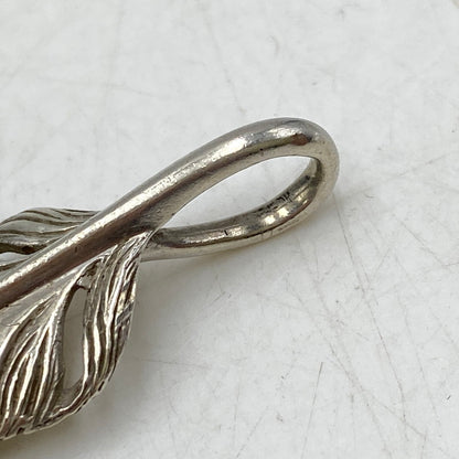 【中古品】【メンズ/レディース】 SAAD サード 925 K18 FEATHER SUN SYMBOL PENDANT TOP フェザー サン シンボル ペンダントトップ アクセサリー 191-260913-as-19-izu カラー：シルバー 万代Net店