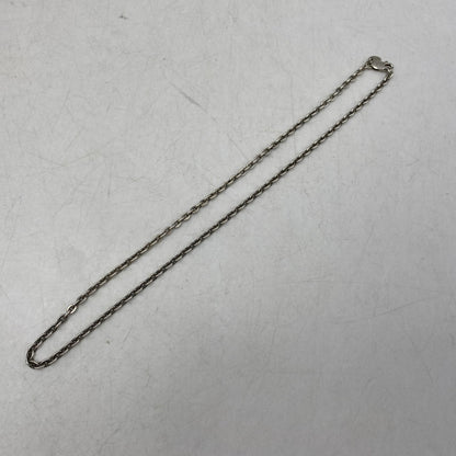 【中古品】【メンズ/レディース】 SAAD サード 925 AZUKI CHAIN NECKLACE アズキチェーン ネックレス アクセサリー 191-260913-as-23-izu カラー：シルバー 万代Net店