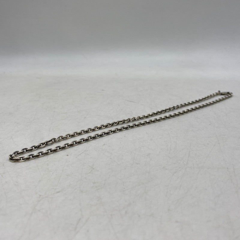 【中古品】【メンズ/レディース】 SAAD サード 925 AZUKI CHAIN NECKLACE アズキチェーン ネックレス アクセサリー 191-260913-as-23-izu カラー：シルバー 万代Net店