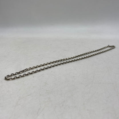 【中古品】【メンズ/レディース】 SAAD サード 925 AZUKI CHAIN NECKLACE アズキチェーン ネックレス アクセサリー 191-260913-as-23-izu カラー：シルバー 万代Net店