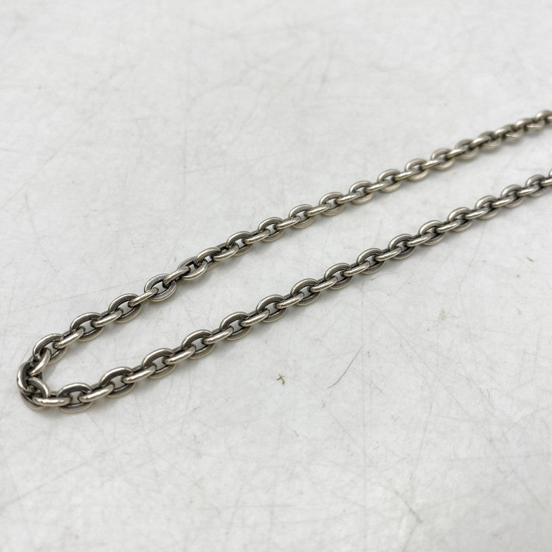 【中古品】【メンズ/レディース】 SAAD サード 925 AZUKI CHAIN NECKLACE アズキチェーン ネックレス アクセサリー 191-260913-as-23-izu カラー：シルバー 万代Net店