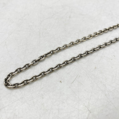 【中古品】【メンズ/レディース】 SAAD サード 925 AZUKI CHAIN NECKLACE アズキチェーン ネックレス アクセサリー 191-260913-as-23-izu カラー：シルバー 万代Net店