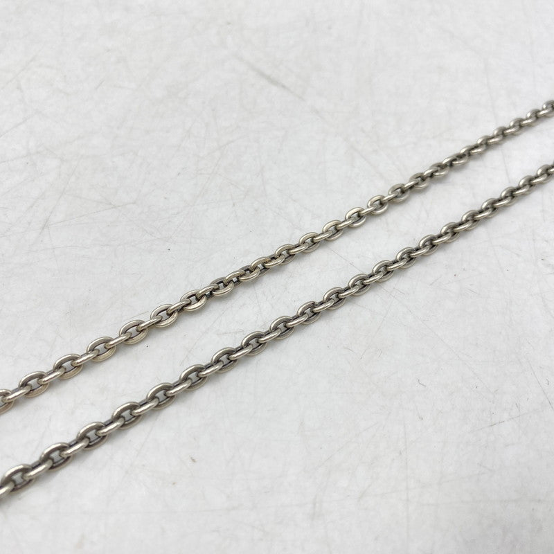 【中古品】【メンズ/レディース】 SAAD サード 925 AZUKI CHAIN NECKLACE アズキチェーン ネックレス アクセサリー 191-260913-as-23-izu カラー：シルバー 万代Net店