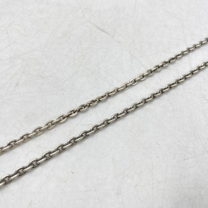 【中古品】【メンズ/レディース】 SAAD サード 925 AZUKI CHAIN NECKLACE アズキチェーン ネックレス アクセサリー 191-260913-as-23-izu カラー：シルバー 万代Net店
