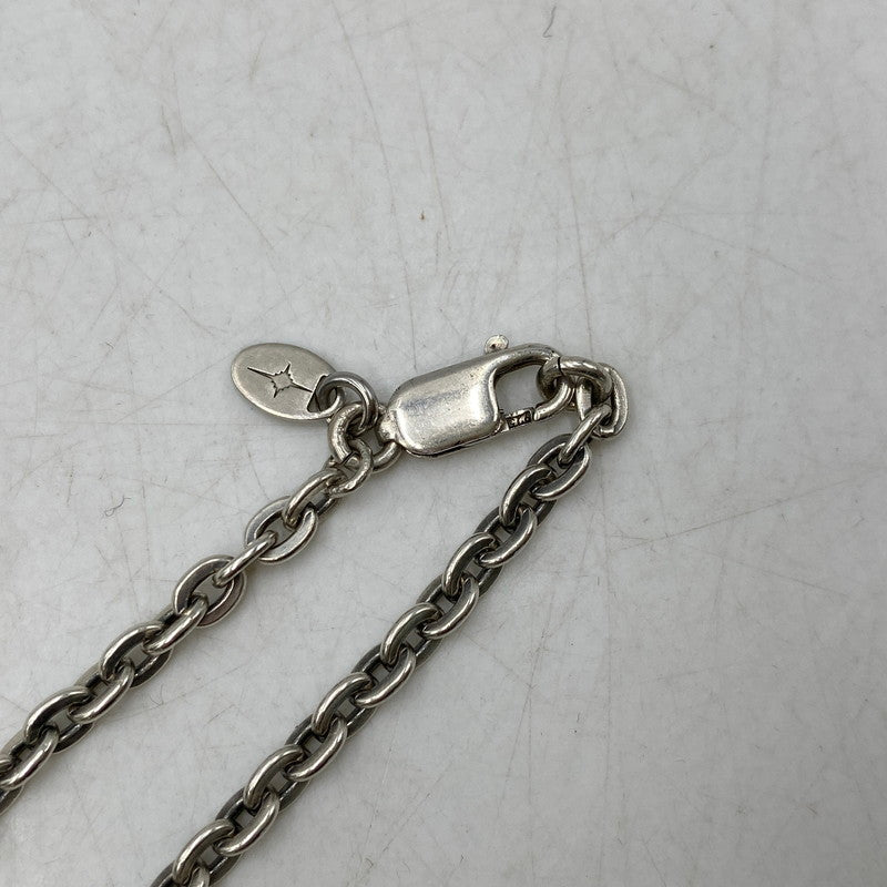 【中古品】【メンズ/レディース】 SAAD サード 925 AZUKI CHAIN NECKLACE アズキチェーン ネックレス アクセサリー 191-260913-as-23-izu カラー：シルバー 万代Net店