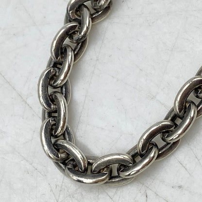 【中古品】【メンズ/レディース】 SAAD サード 925 AZUKI CHAIN NECKLACE アズキチェーン ネックレス アクセサリー 191-260913-as-23-izu カラー：シルバー 万代Net店