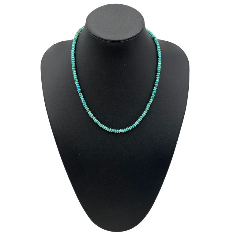 【中古品】【メンズ/レディース】 SAAD サード TURQUOISE BEADS NECKLACE ターコイズ ビーズ ネックレス アクセサリー 191-260913-as-24-izu カラー：ターコイズ 万代Net店