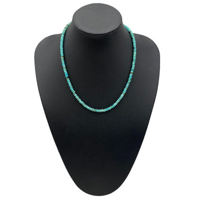 【中古品】【メンズ/レディース】 SAAD サード TURQUOISE BEADS NECKLACE ターコイズ ビーズ ネックレス アクセサリー 191-260913-as-24-izu カラー：ターコイズ 万代Net店