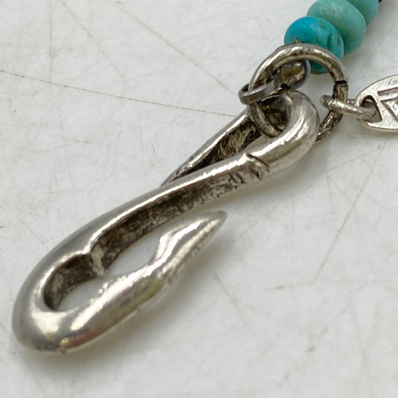 【中古品】【メンズ/レディース】 SAAD サード TURQUOISE BEADS NECKLACE ターコイズ ビーズ ネックレス アクセサリー 191-260913-as-24-izu カラー：ターコイズ 万代Net店