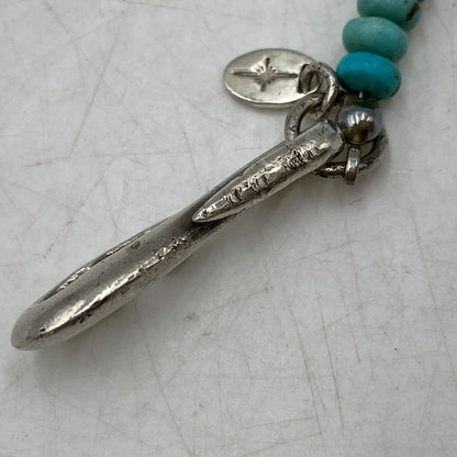 【中古品】【メンズ/レディース】 SAAD サード TURQUOISE BEADS NECKLACE ターコイズ ビーズ ネックレス アクセサリー 191-260913-as-24-izu カラー：ターコイズ 万代Net店