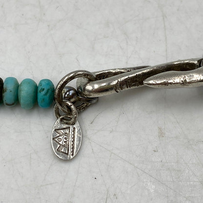 【中古品】【メンズ/レディース】 SAAD サード TURQUOISE BEADS NECKLACE ターコイズ ビーズ ネックレス アクセサリー 191-260913-as-24-izu カラー：ターコイズ 万代Net店