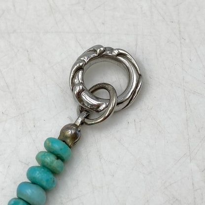 【中古品】【メンズ/レディース】 SAAD サード TURQUOISE BEADS NECKLACE ターコイズ ビーズ ネックレス アクセサリー 191-260913-as-24-izu カラー：ターコイズ 万代Net店