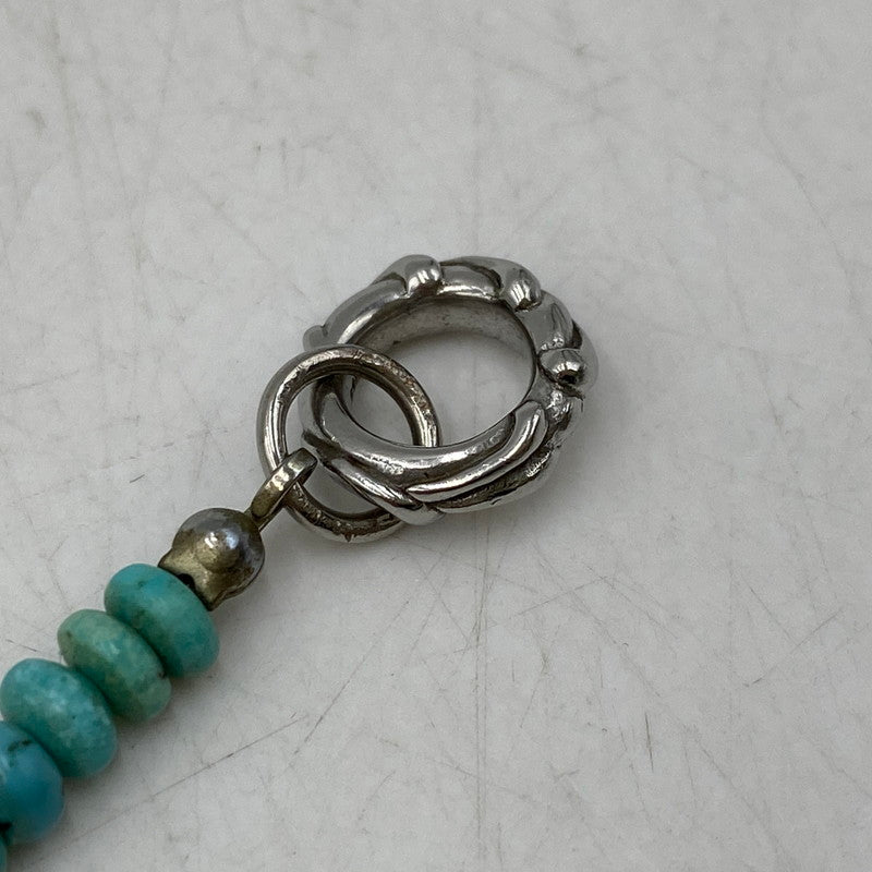 【中古品】【メンズ/レディース】 SAAD サード TURQUOISE BEADS NECKLACE ターコイズ ビーズ ネックレス アクセサリー 191-260913-as-24-izu カラー：ターコイズ 万代Net店