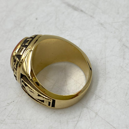 【中古品】【メンズ/レディース】 USED NBA CHICAGO BULLS RING シカゴブルズ リング 指輪 アクセサリー 192-260913-as-22-izu カラー：ゴールド 万代Net店