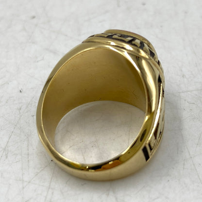 【中古品】【メンズ/レディース】 USED NBA CHICAGO BULLS RING シカゴブルズ リング 指輪 アクセサリー 192-260913-as-22-izu カラー：ゴールド 万代Net店