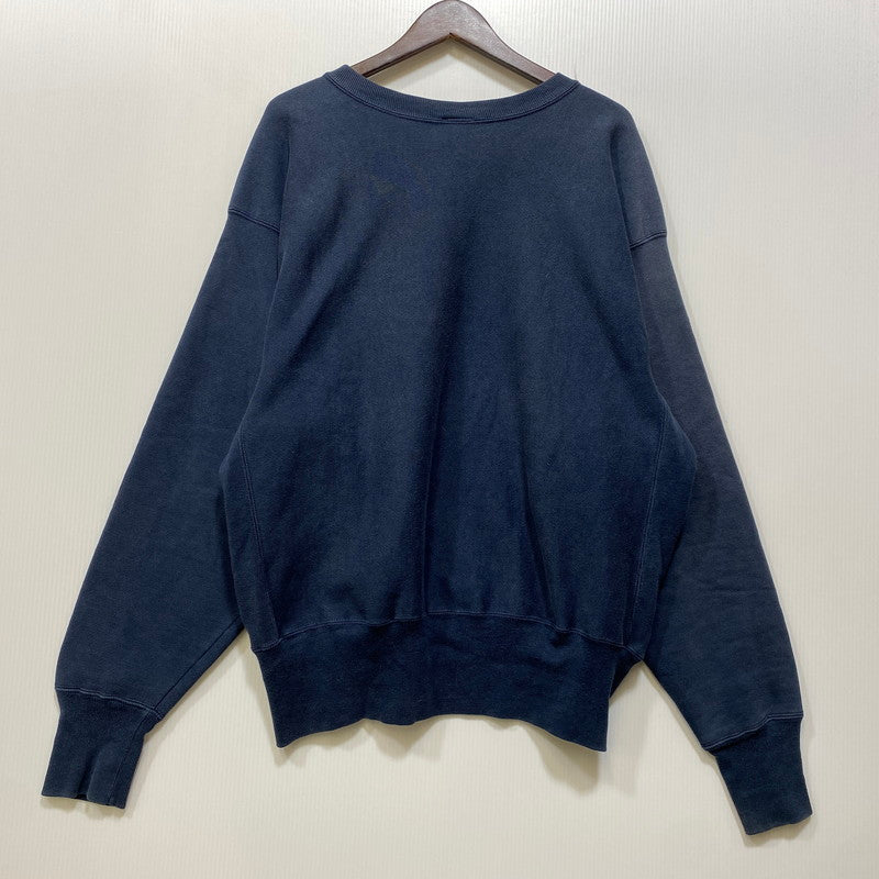 【中古品】【メンズ】 NEIGHBORHOOD ネイバーフッド × CHAMPION チャンピオン REVERSE WEAVE SWEATSHIRT リバース ウィーブ スウェットシャツ トップス 142-260917-kh-18-izu サイズ：L カラー：ネイビー 万代Net店