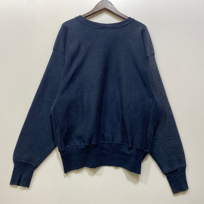 【中古品】【メンズ】 NEIGHBORHOOD ネイバーフッド × CHAMPION チャンピオン REVERSE WEAVE SWEATSHIRT リバース ウィーブ スウェットシャツ トップス 142-260917-kh-18-izu サイズ：L カラー：ネイビー 万代Net店