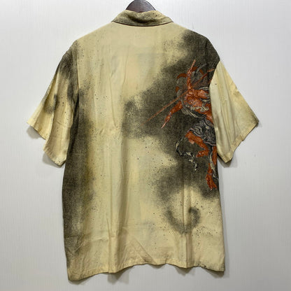 【中古品】【メンズ】 SUN SURF サンサーフ SS38935 葛飾北斎 SPECIAL EDITION スぺシャル エディション 雷神図 ALOHA SHIRT アロハ シャツ トップス 半袖 145-260914-cs-11-izu サイズ：L カラー：マルチ 万代Net店