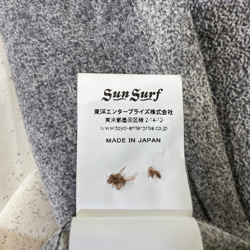【中古品】【メンズ】 SUN SURF サンサーフ SS38935 葛飾北斎 SPECIAL EDITION スぺシャル エディション 雷神図 ALOHA SHIRT アロハ シャツ トップス 半袖 145-260914-cs-11-izu サイズ：L カラー：マルチ 万代Net店