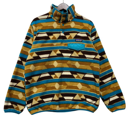 【中古品】【メンズ/レディース】 PATAGONIA パタゴニア 25455FA14 14AW LIGHT WEIGHT SYNCHILLA SNAP-T ライト ウェイト シンチラ スナップティー トップス 長袖 144-260914-cs-17-izu サイズ：WOMEN'S M カラー：マルチ 万代Net店