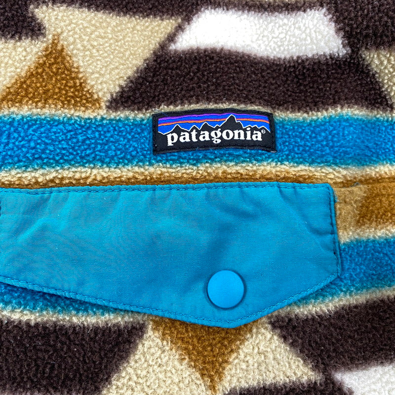 【中古品】【メンズ/レディース】 PATAGONIA パタゴニア 25455FA14 14AW LIGHT WEIGHT SYNCHILLA SNAP-T ライト ウェイト シンチラ スナップティー トップス 長袖 144-260914-cs-17-izu サイズ：WOMEN'S M カラー：マルチ 万代Net店