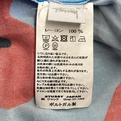 【中古品】【メンズ】 STUSSY ステューシー×CPFM シーピーエフエム HEART OPEN COLLAR SS SHIRT ハート オープン カラー ショートスリーブ シャツ トップス 半袖 142-260914-cs-13-izu サイズ：M カラー：ライトブルー 万代Net店