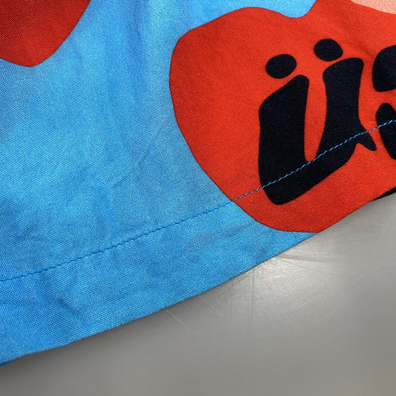 【中古品】【メンズ】 STUSSY ステューシー×CPFM シーピーエフエム HEART OPEN COLLAR SS SHIRT ハート オープン カラー ショートスリーブ シャツ トップス 半袖 142-260914-cs-13-izu サイズ：M カラー：ライトブルー 万代Net店