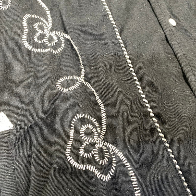 【中古品】【メンズ】 BACKERS バッカーズ 50S復刻 WESTERN SHIRT JACKET ウエスタン シャツ ジャケット アウター 146-260914-cs-19-izu サイズ：L カラー：ブラック 万代Net店