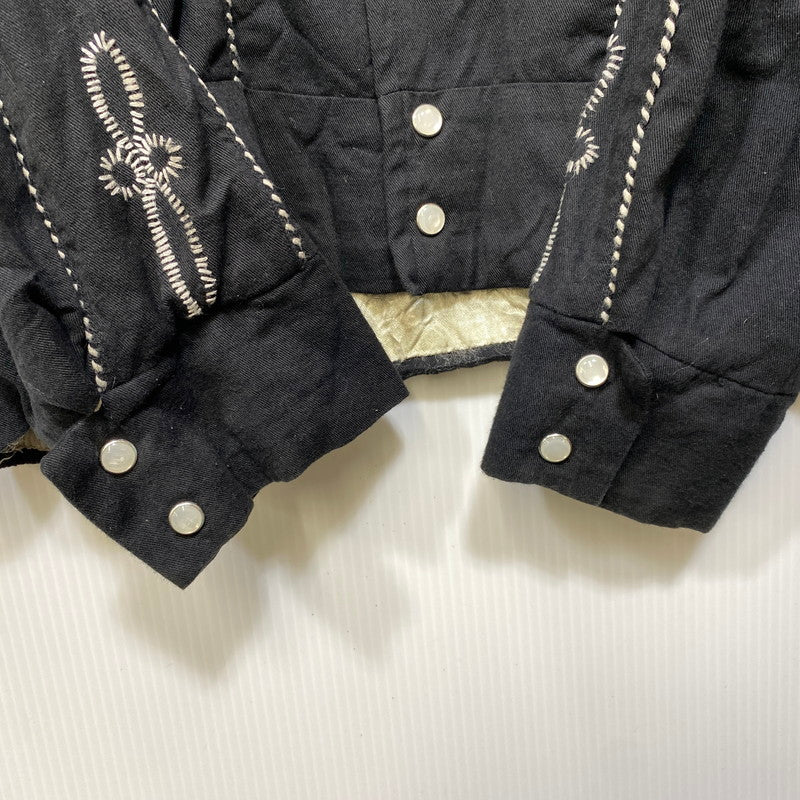 【中古品】【メンズ】 BACKERS バッカーズ 50S復刻 WESTERN SHIRT JACKET ウエスタン シャツ ジャケット アウター 146-260914-cs-19-izu サイズ：L カラー：ブラック 万代Net店