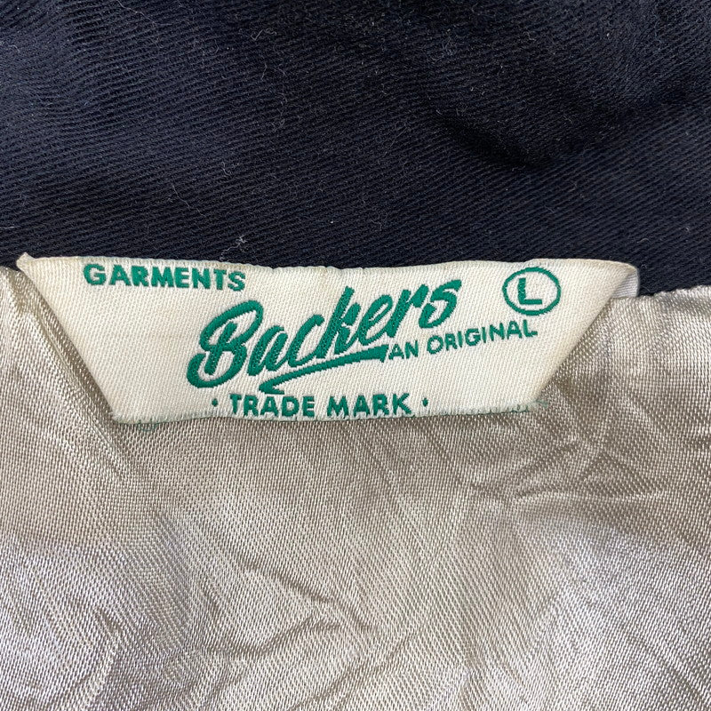 【中古品】【メンズ】 BACKERS バッカーズ 50S復刻 WESTERN SHIRT JACKET ウエスタン シャツ ジャケット アウター 146-260914-cs-19-izu サイズ：L カラー：ブラック 万代Net店