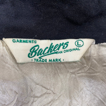 【中古品】【メンズ】 BACKERS バッカーズ 50S復刻 WESTERN SHIRT JACKET ウエスタン シャツ ジャケット アウター 146-260914-cs-19-izu サイズ：L カラー：ブラック 万代Net店