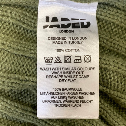 【中古品】【メンズ】 JADED LONDON ジェイデッドロンドン VAULT KNIT ヴォールト ニット 142-260913-as-06-izu サイズ：S カラー：グリーン 万代Net店