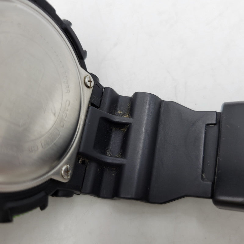【中古品】【メンズ/レディース】 G-SHOCK ジーショック DIGITAL GD-120N デジタル 腕時計 196-260920-as-13-izu カラー：ブラック×グリーン 万代Net店