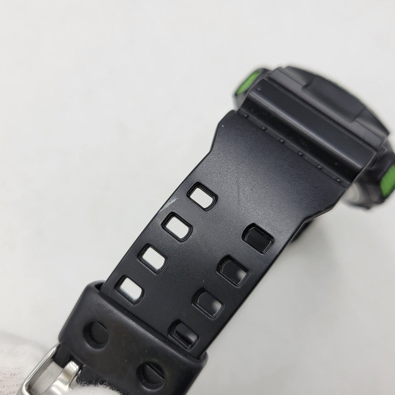 【中古品】【メンズ/レディース】 G-SHOCK ジーショック DIGITAL GD-120N デジタル 腕時計 196-260920-as-13-izu カラー：ブラック×グリーン 万代Net店