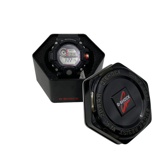 【中古美品】【メンズ/レディース】 G-SHOCK ジーショック GW-9400-1DR RANGEMAN SOLAR DIGITAL レンジマン ソーラー デジタル 腕時計 196-260916-yn-08-izu カラー：ブラック 万代Net店