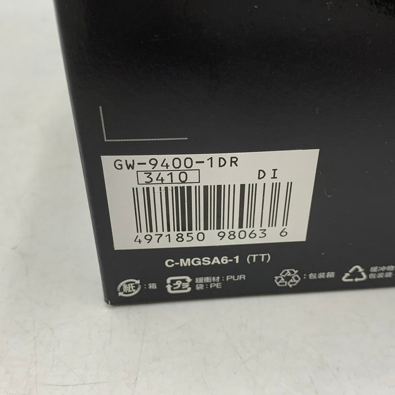 【中古美品】【メンズ/レディース】 G-SHOCK ジーショック GW-9400-1DR RANGEMAN SOLAR DIGITAL レンジマン ソーラー デジタル 腕時計 196-260916-yn-08-izu カラー：ブラック 万代Net店