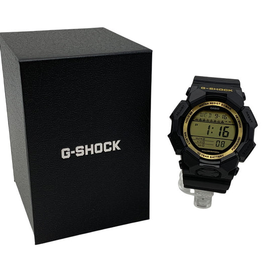 【中古品】【メンズ/レディース】 G-SHOCK ジーショック GD-010GB-1A9JF DIGITAL QUARTZ デジタルクオーツ 腕時計 196-260916-yn-07-izu サイズ：54.9 × 51.9 × 16.1 mm カラー：ブラック 万代Net店