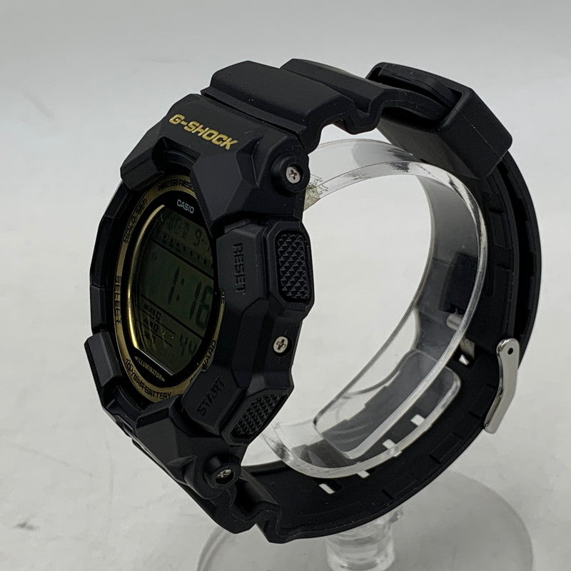 【中古品】【メンズ/レディース】 G-SHOCK ジーショック GD-010GB-1A9JF DIGITAL QUARTZ デジタルクオーツ 腕時計 196-260916-yn-07-izu サイズ：54.9 × 51.9 × 16.1 mm カラー：ブラック 万代Net店
