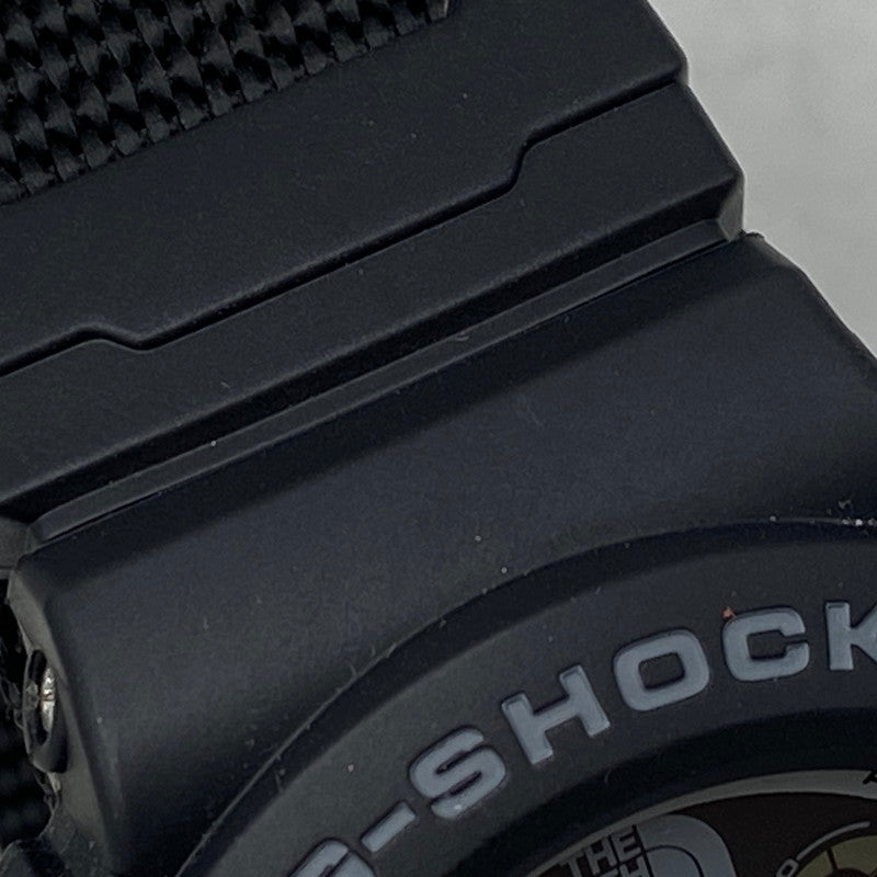 【中古品】【メンズ/レディース】 SUPREME シュプリーム×G-SHOCK ジーショック ×THE NORTH FACE ザ・ノース・フェイス DW-6900NS-1JR 国内正規 DIGITAL QUARTZ デジタル クオーツ 腕時計 時計 196-260915-ya-01-izu カラー：ブラック 万代Net店
