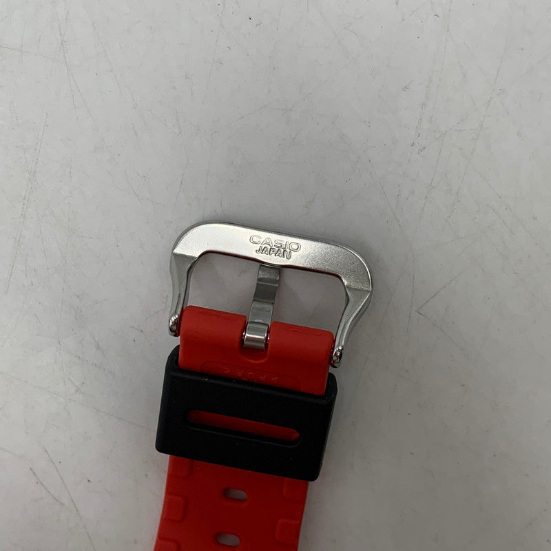 【中古美品】【メンズ/レディース】 G-SHOCK ジーショック DW-6900AKA-4JR DIGITAL QUARTZ デジタルクオーツ 腕時計 196-260916-yn-06-izu サイズ：53.2 × 50 × 18.7 mm カラー：レッド 万代Net店