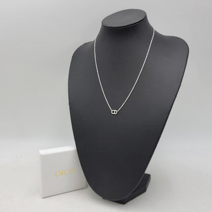 【中古品】【レディース】 DIOR ディオール PETIT プチ CD NECKLACE ネックレス アクセサリー 182-260916-ya-14-izu カラー：シルバー 万代Net店