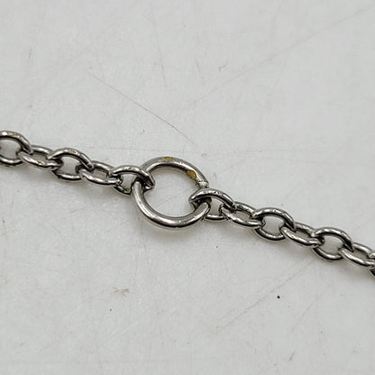 【中古品】【レディース】 DIOR ディオール PETIT プチ CD NECKLACE ネックレス アクセサリー 182-260916-ya-14-izu カラー：シルバー 万代Net店