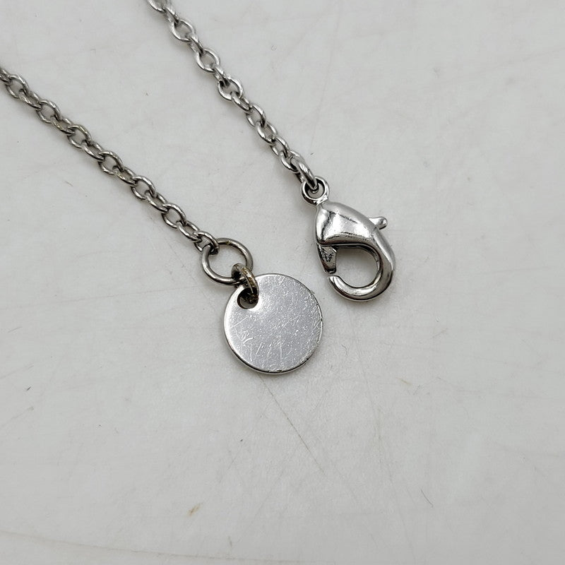 【中古品】【レディース】 DIOR ディオール PETIT プチ CD NECKLACE ネックレス アクセサリー 182-260916-ya-14-izu カラー：シルバー 万代Net店