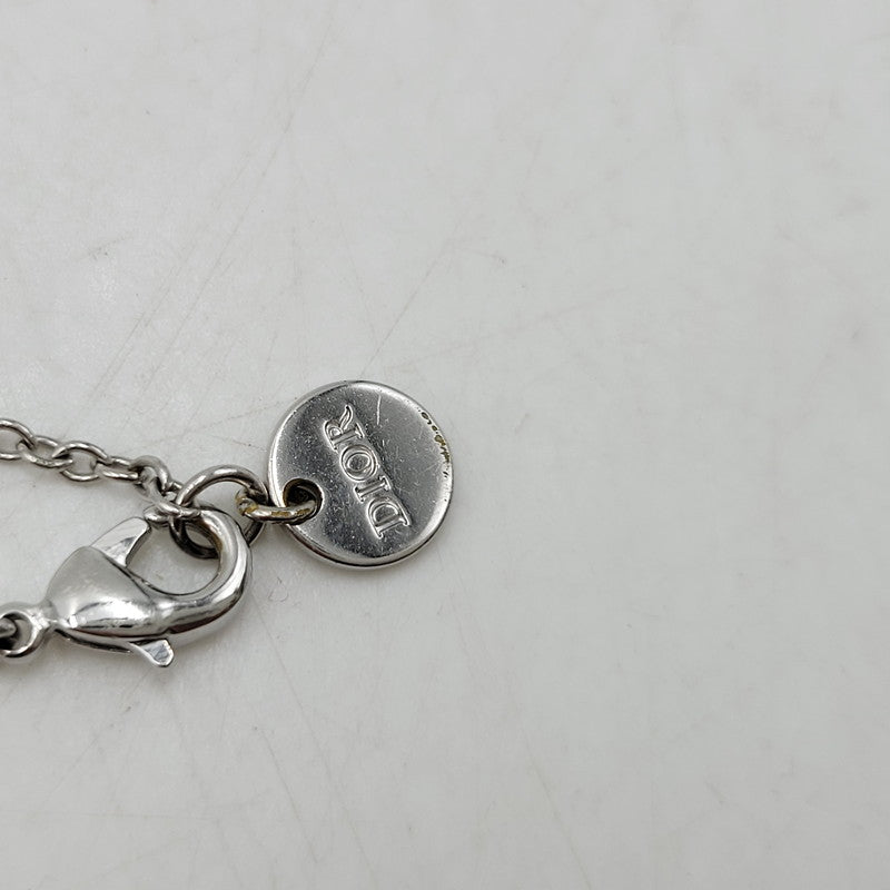【中古品】【レディース】 DIOR ディオール PETIT プチ CD NECKLACE ネックレス アクセサリー 182-260916-ya-14-izu カラー：シルバー 万代Net店
