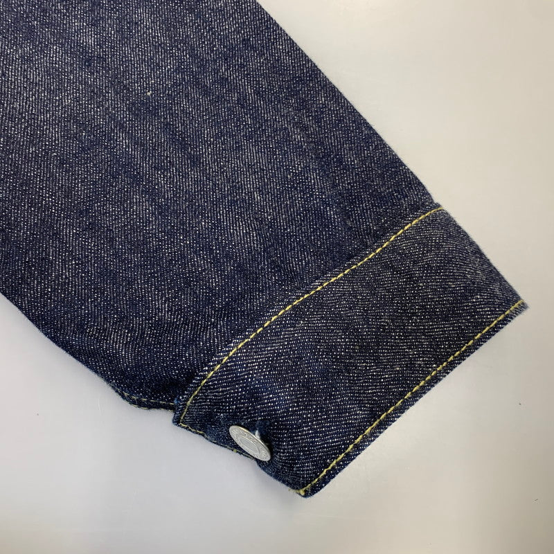 【中古品】【メンズ】 OUTSTANDING アウトスタンディング SELVEDGE DENIM 1ST JACKET セルビッチ デニム ファースト ジャケット アウター 145-260915-cs-10-izu サイズ：42 カラー：インディゴ 万代Net店