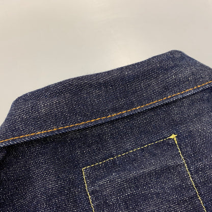 【中古品】【メンズ】 OUTSTANDING アウトスタンディング SELVEDGE DENIM 1ST JACKET セルビッチ デニム ファースト ジャケット アウター 145-260915-cs-10-izu サイズ：42 カラー：インディゴ 万代Net店