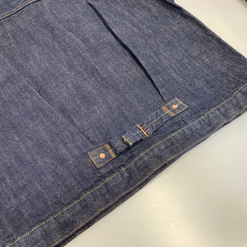 【中古品】【メンズ】 OUTSTANDING アウトスタンディング SELVEDGE DENIM 1ST JACKET セルビッチ デニム ファースト ジャケット アウター 145-260915-cs-10-izu サイズ：42 カラー：インディゴ 万代Net店