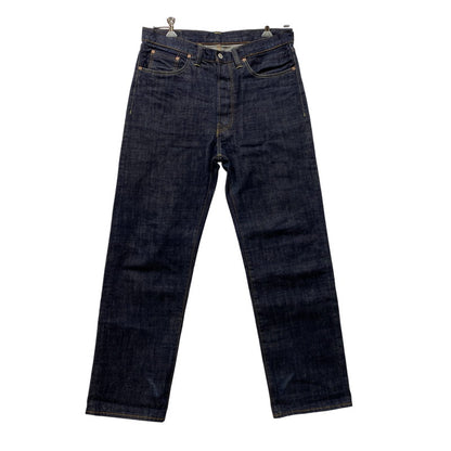 【中古品】【メンズ】 OUTSTANDING アウトスタンディング 40S SELVEDGE STRAIGHT PANTS セルビッジ ストレート パンツ ボトムス ズボン 156-260914-cs-01-izu サイズ：32 カラー：インディゴ 万代Net店