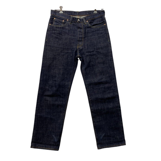 【中古品】【メンズ】 OUTSTANDING アウトスタンディング 40S SELVEDGE STRAIGHT PANTS セルビッジ ストレート パンツ ボトムス ズボン 156-260914-cs-01-izu サイズ：32 カラー：インディゴ 万代Net店