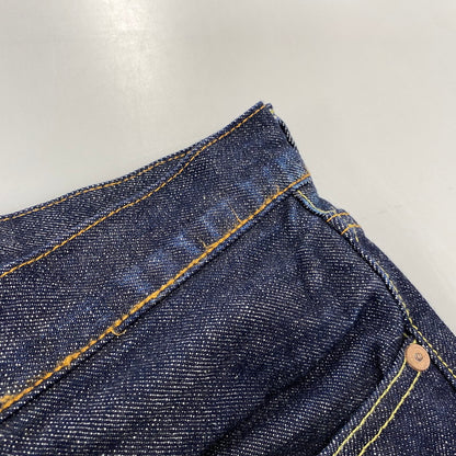 【中古品】【メンズ】 OUTSTANDING アウトスタンディング 40S SELVEDGE STRAIGHT PANTS セルビッジ ストレート パンツ ボトムス ズボン 156-260914-cs-01-izu サイズ：32 カラー：インディゴ 万代Net店